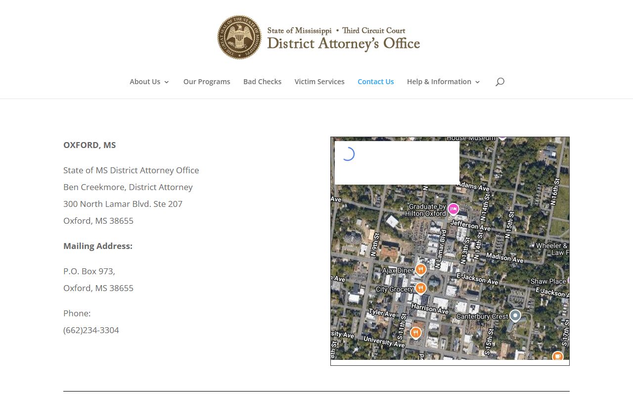 Union County court charges and the Third Circuit District Attorney contact page