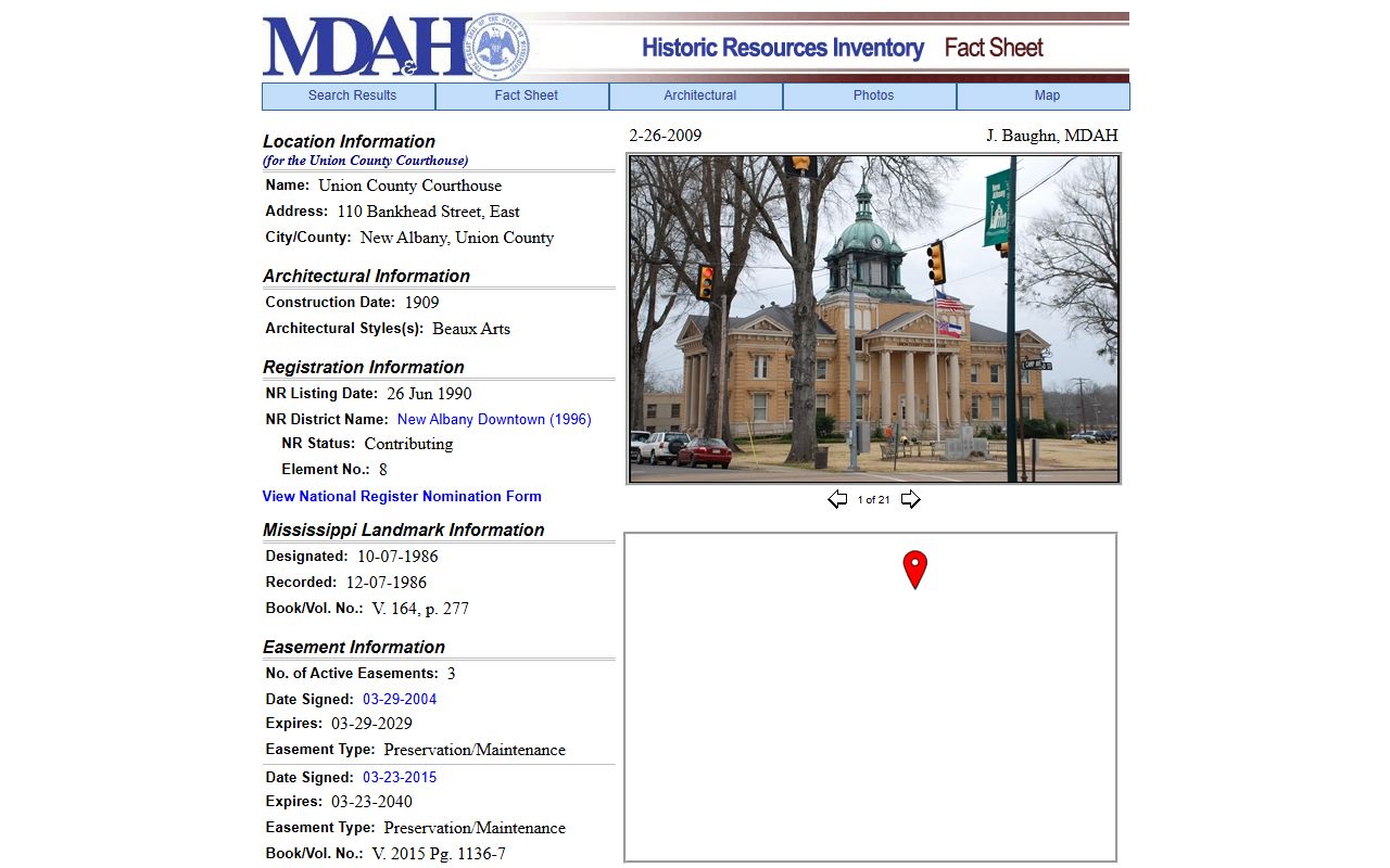 Union County court records housed in the historic Union County Courthouse