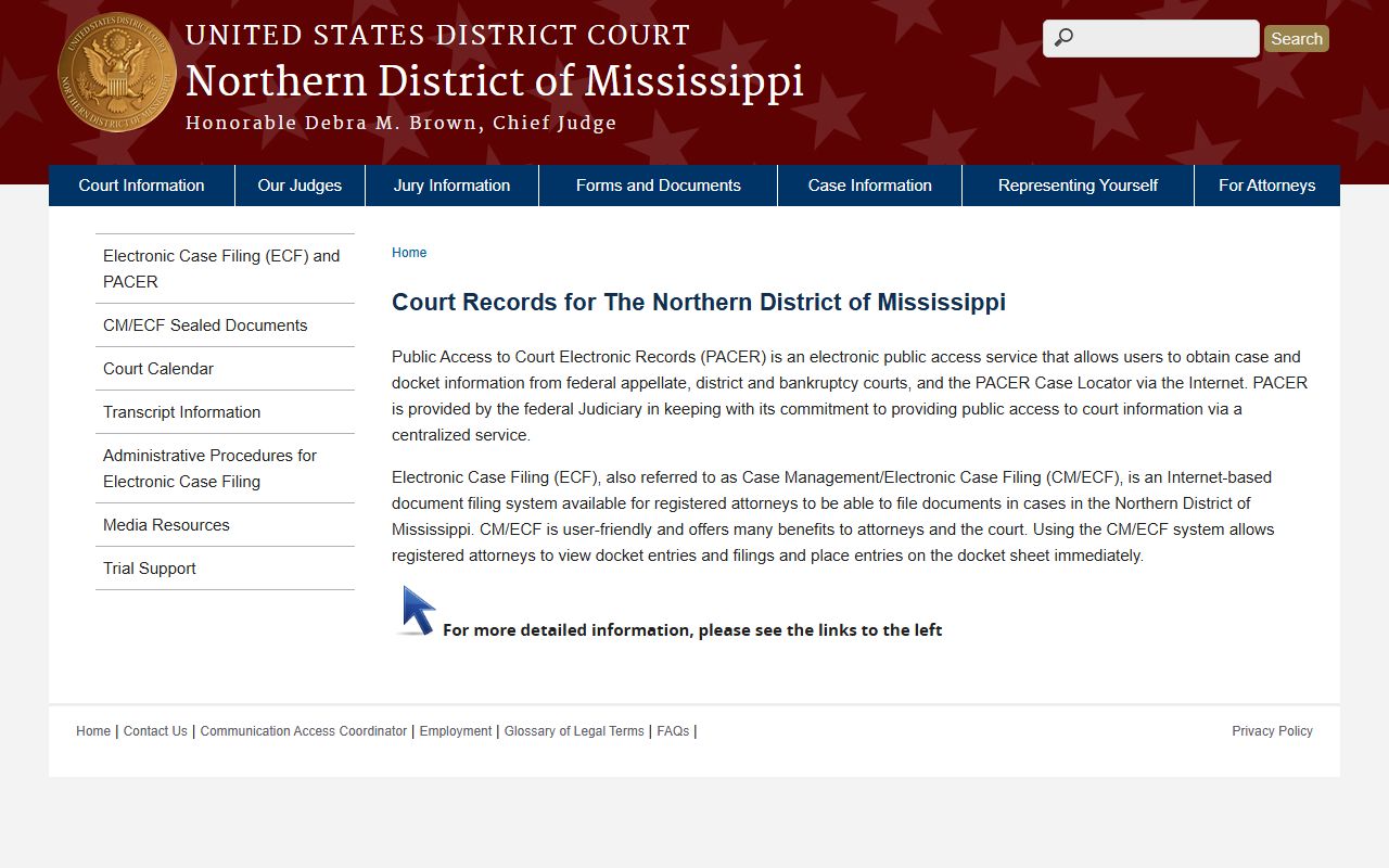 Union County probate records and the Northern District federal case information page