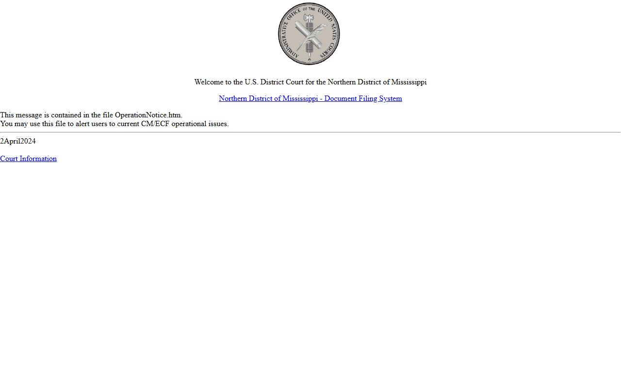 Union County probate records and the Northern District CM/ECF federal filing site